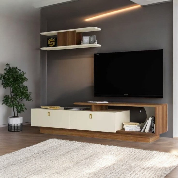 TVT_45 وحدة تلفاز معاصرة 200*35*40