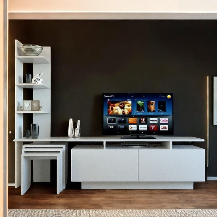 TVT_46 وحدة تلفاز بمكتبة 180*55*40