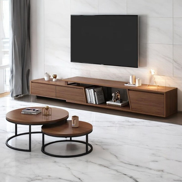 TGT_1 ترابيزة قهوة مع وحدة تلفاز عصرية