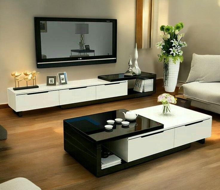 TGT_4 وحدة تلفاز مع ترابيزة قهوة