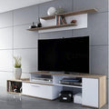 Tv Unit - 50 x 40 x 160 cm - Woody & White - MT106