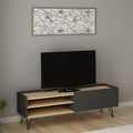 Tv Unit - 40 x 40 x 160 cm - Woody & Grey - MT45