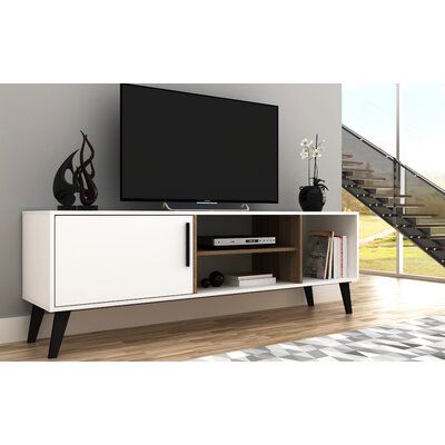 Tv Unit - 50 x 40 x 150 cm - Woody & White - MT49
