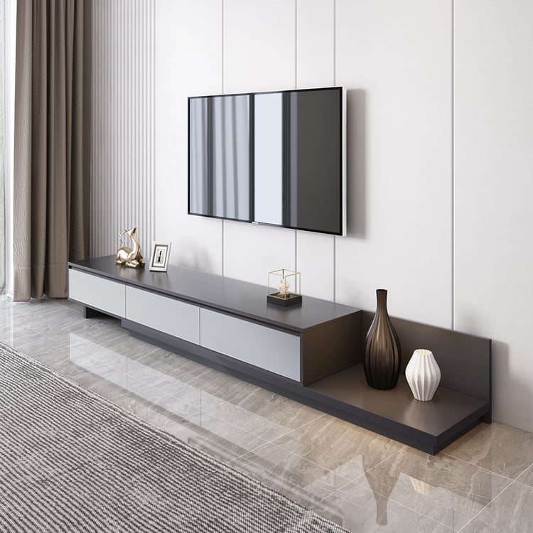 Tv Unit - 40 x 40 x 240 cm - Grey - MT50