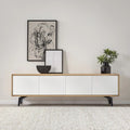 Tv Unit - 50 x 40 x 180 cm - Woody & White - MT71