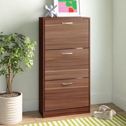 رف أحذية - 120 × 60 × 30 سم - خشب - SC17