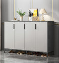 Shoe Rack - 110 x 140 x 40 cm - Grey & White - SC47
