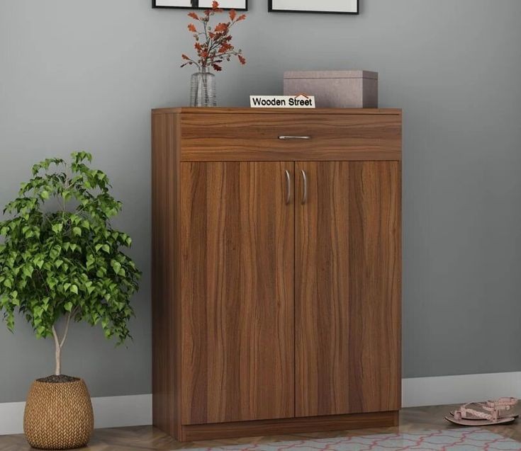 Shoe Rack - 100 x 80 x 35 cm - Wood - SC51