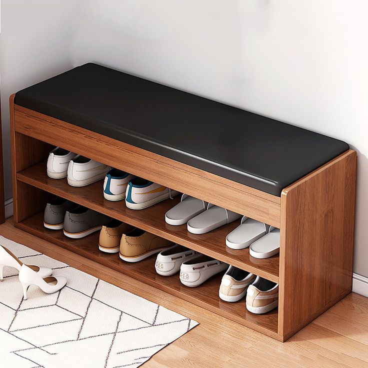 Shoe Rack - 50 x 100 x 40 cm - Wood - SC81