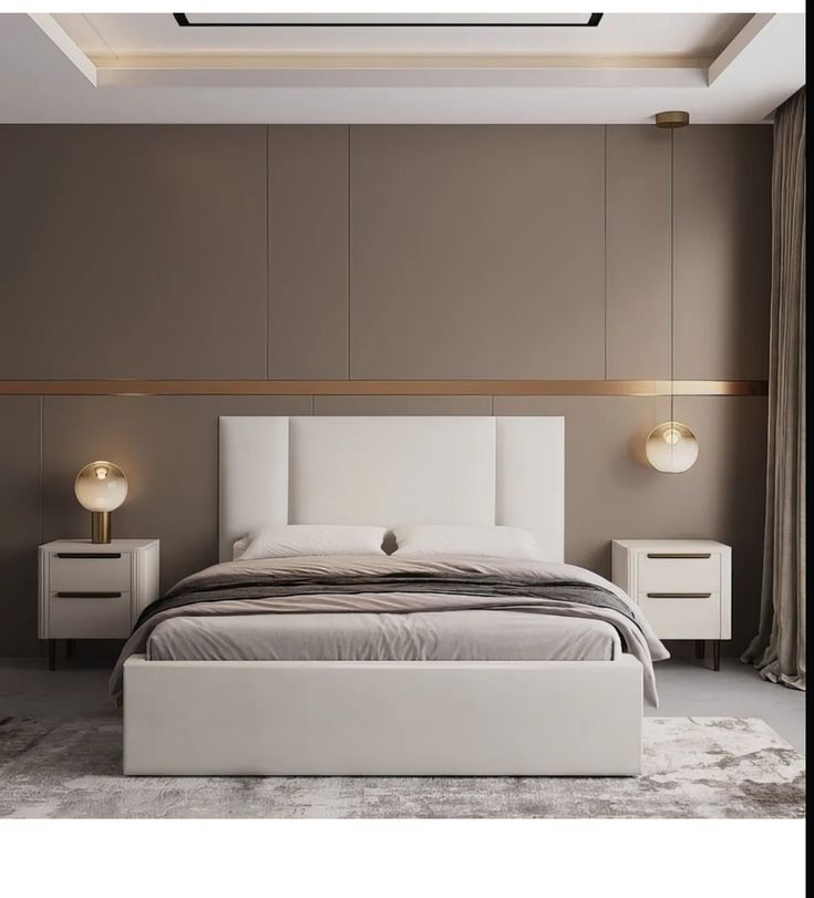 BAC_19 - Modern Bed - 160*200*120