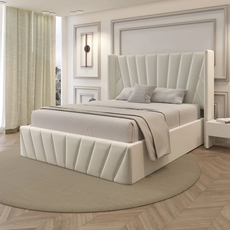 BAC_7 - Modern Bed - 120*200*120