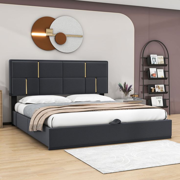 BAC_8 - Modern Bed - 160*200*120