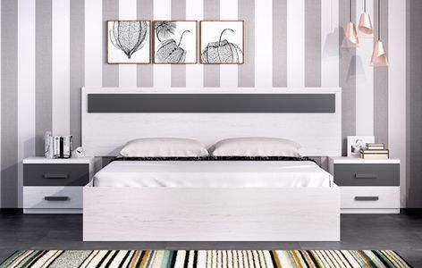 BAC_10 - Modern Bed - 240*200*120
