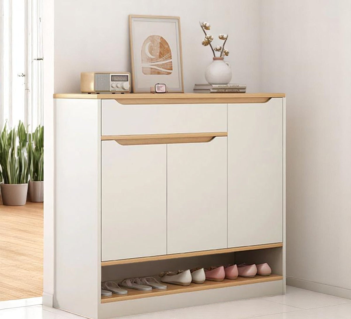 TST_23 خزانة أحذية مودرن 120*110*40