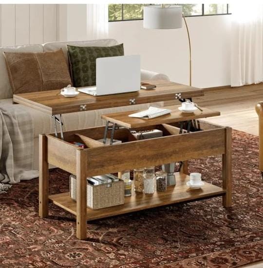 Coffee Table - 50 x 60 x 120 cm - Wood - CT43