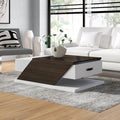 Coffee Table - 40 x 50 x 100 cm - Wood & White - CT57