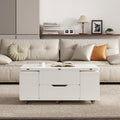 Coffee Table - 50 x 70 x 120 cm - White - CT61