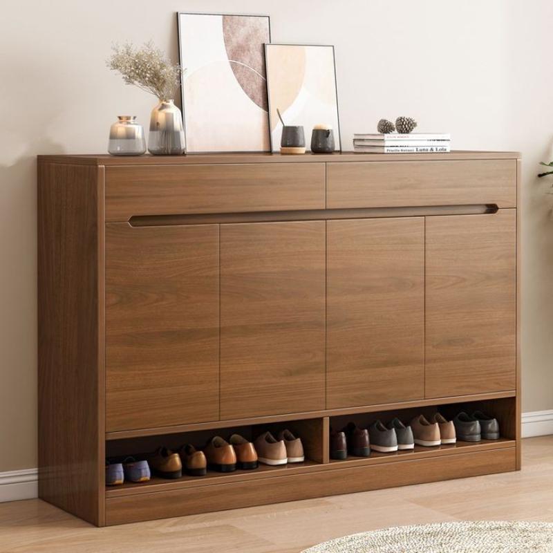 Shoe Rack - 110 x 140 x 40 cm - Wood - SC90