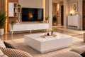GLR_9 White Living Set 3 pieces